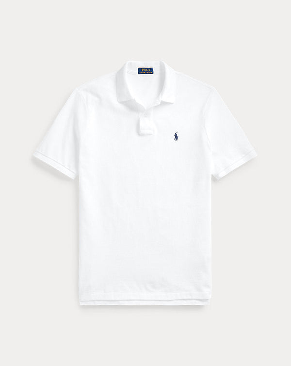 A icônica camisa polo de malha