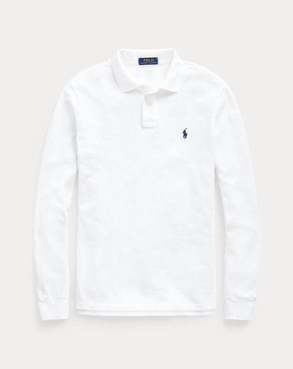 Camisa polo de malha slim fit personalizada