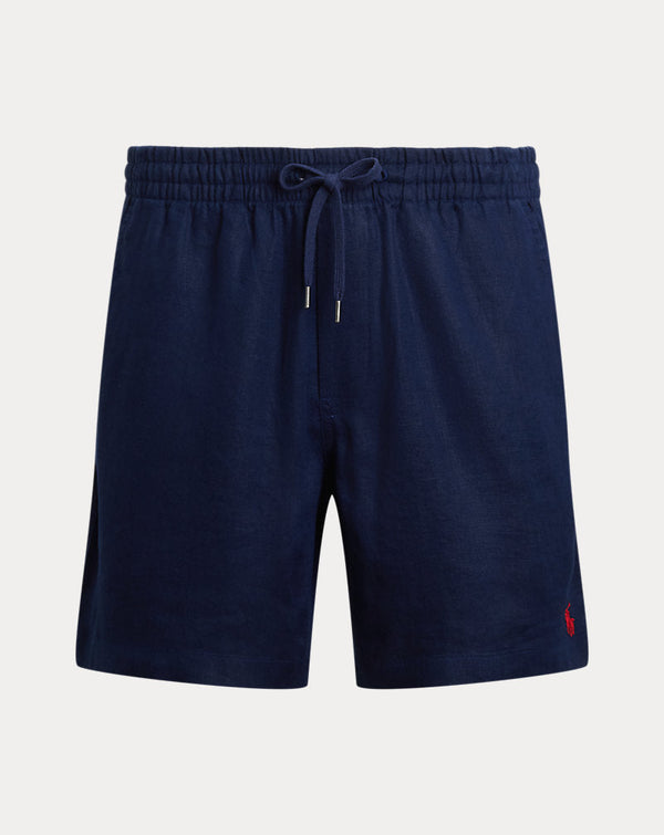 Polo Prepster de 15 cm, calção de linho