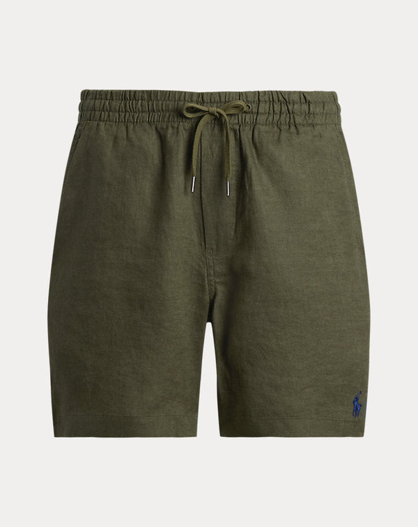 Polo Prepster de 15 cm, calção de linho